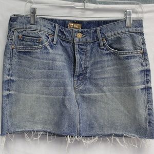 Women's Mother Jean Skirt Size 28